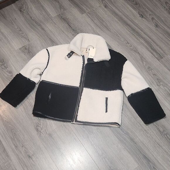 NWT Elan Storm Colorblock Sherpa Jacket - Picture 4 of 10